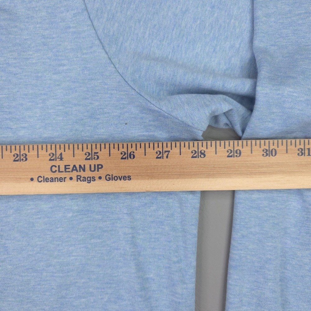 Polo Ralph Lauren Polo Shirt Mens Big 2X Blue Long Sleeve Cotton Jersey - Picture 9 of 11